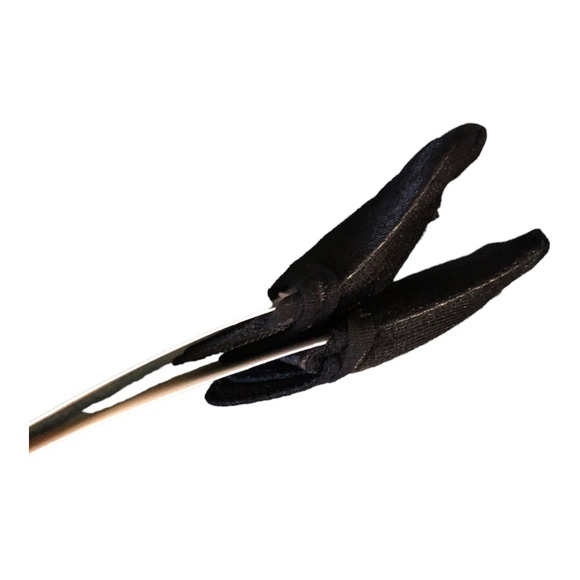 4 pairs - Peds ladies black cushioned foot pad toe covers new‎ - Picture 6 of 9